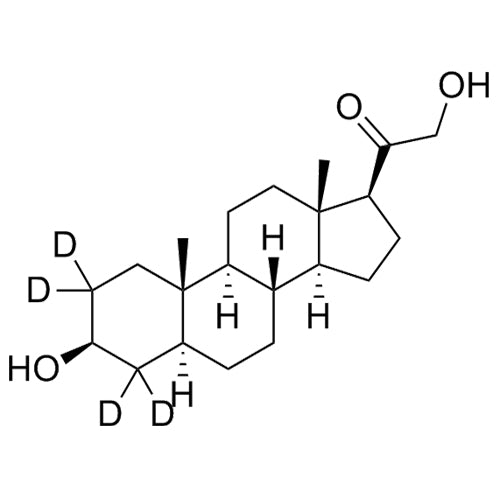 3-beta,5-alfa-Tetrahydrodeoxycorticosterone-d4