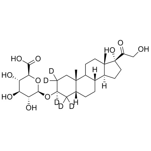 Tetrahydro-11-deoxy Cortisol 3-O-ß-D-Glucuronide-d5