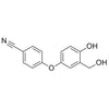 4-(4-hydroxy-3-(hydroxymethyl)phenoxy)benzonitrile