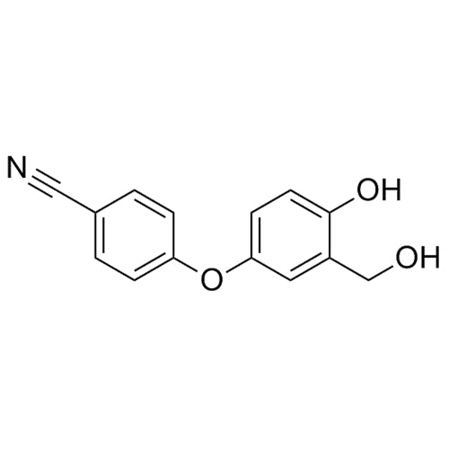 4-(4-hydroxy-3-(hydroxymethyl)phenoxy)benzonitrile