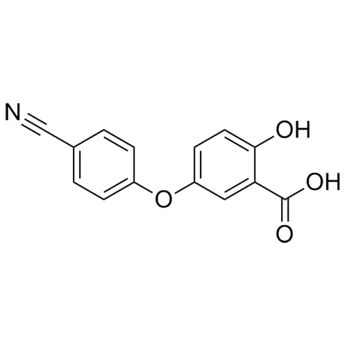 5-(4-cyanophenoxy)-2-hydroxybenzoic acid