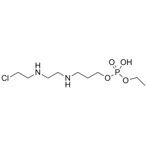 3-((2-((2-chloroethyl)amino)ethyl)amino)propyl ethyl hydrogen phosphate