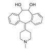 5-(1-methylpiperidin-4-ylidene)-10,11-dihydro-5H-dibenzo[a,d][7]annulene-10,11-diol