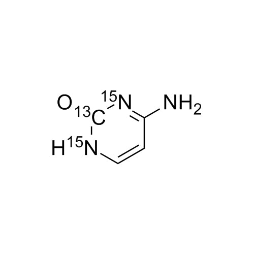 Cytosine-13C-15N2