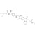 ethyl 3-(2-(((4-(N-((2-ethylbutoxy)carbonyl)carbamimidoyl)phenyl)amino)methyl)-1-methyl-N-(pyridin-2-yl)-1H-benzo[d]imidazole-5-carboxamido)propanoate