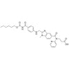 3-(2-(((4-(((hexyloxy)carbonyl)carbamoyl)phenyl)amino)methyl)-1-methyl-N-(pyridin-2-yl)-1H-benzo[d]imidazole-5-carboxamido)propanoic acid