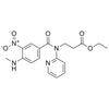 ethyl 3-(4-(methylamino)-3-nitro-N-(pyridin-2-yl)benzamido)propanoate