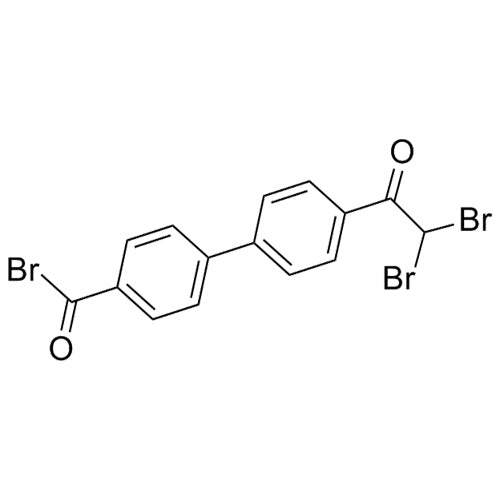 4'-(2,2-dibromoacetyl)-[1,1'-biphenyl]-4-carbonyl bromide