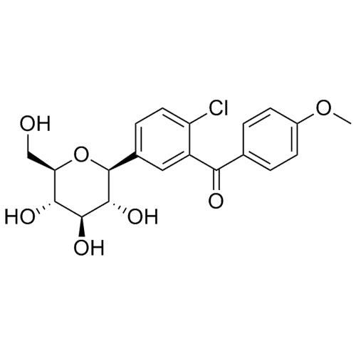 (2-chloro-5-((2S,3R,4R,5S,6R)-3,4,5-trihydroxy-6-(hydroxymethyl)tetrahydro-2H-pyran-2-yl)phenyl)(4-methoxyphenyl)methanone