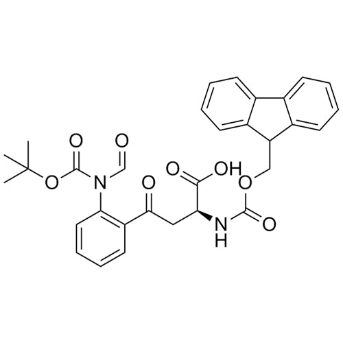 (S)-2-((((9H-fluoren-9-yl)methoxy)carbonyl)amino)-4-(2-(N-(tert-butoxycarbonyl)formamido)phenyl)-4-oxobutanoic acid