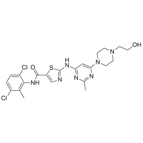 N-(3,6-dichloro-2-methylphenyl)-2-((6-(4-(2-hydroxyethyl)piperazin-1-yl)-2-methylpyrimidin-4-yl)amino)thiazole-5-carboxamide