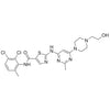 N-(2,3-dichloro-6-methylphenyl)-2-((6-(4-(2-hydroxyethyl)piperazin-1-yl)-2-methylpyrimidin-4-yl)amino)thiazole-5-carboxamide
