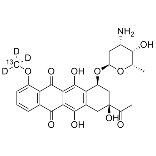 Daunorubicin-13C-d3