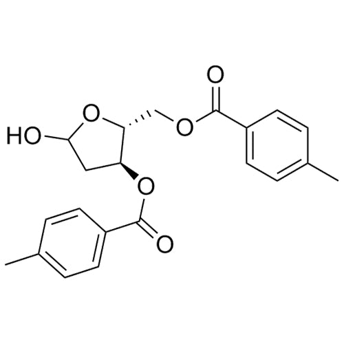 rac-2-Deoxy-D-erythro-pentofuranose 3,5-Di-p-toluate (Decitabine Impurity)