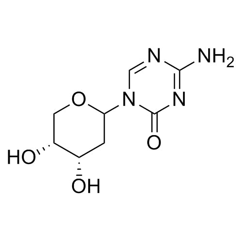 4-amino-1-((4S,5R)-4,5-dihydroxytetrahydro-2H-pyran-2-yl)-1,3,5-triazin-2(1H)-one
