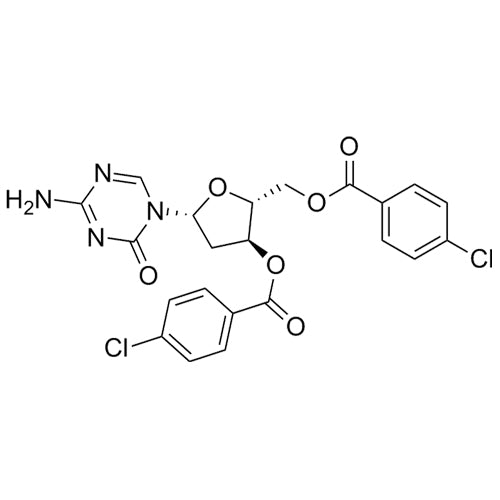 (2R,3S,5R)-5-(4-amino-2-oxo-1,3,5-triazin-1(2H)-yl)-2-(((4-chlorobenzoyl)oxy)methyl)tetrahydrofuran-3-yl 4-chlorobenzoate