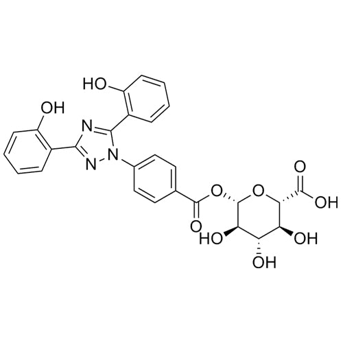 Deferasirox Acyl beta-D-Glucuronide