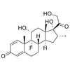 (8S,9R,10S,11R,13S,14S,16R,17R)-9-fluoro-11,17-dihydroxy-17-(2-hydroxyacetyl)-10,13,16-trimethyl-6,7,8,9,10,11,12,13,14,15,16,17-dodecahydro-3H-cyclopenta[a]phenanthren-3-one