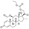 (8S,9R,10S,11S,13S,14S,16R,17R)-9-bromo-17-(2-((ethoxycarbonyl)oxy)acetyl)-17-hydroxy-10,13,16-trimethyl-3-oxo-6,7,8,9,10,11,12,13,14,15,16,17-dodecahydro-3H-cyclopenta[a]phenanthren-11-yl formate