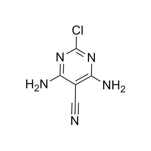 4,6-diamino-2-chloropyrimidine-5-carbonitrile