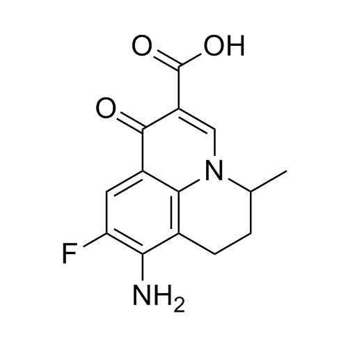 8-amino-9-fluoro-5-methyl-1-oxo-1,5,6,7-tetrahydropyrido[3,2,1-ij]quinoline-2-carboxylic acid