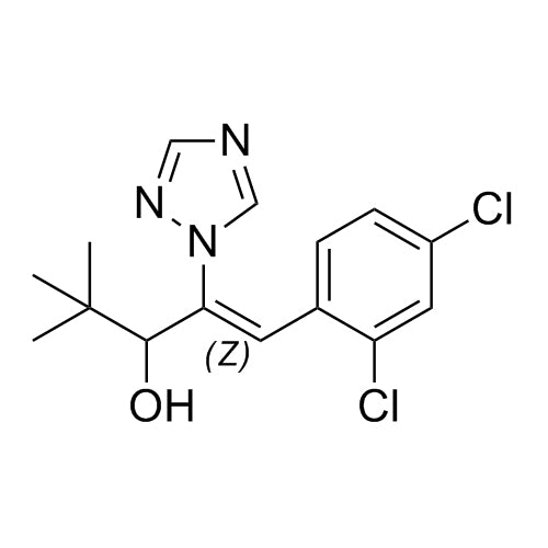 (Z)-1-(2,4-dichlorophenyl)-4,4-dimethyl-2-(1H-1,2,4-triazol-1-yl)pent-1-en-3-ol
