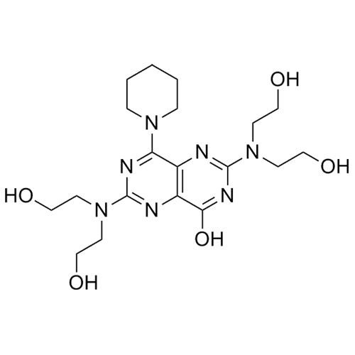 2,2',2'',2'''-((4-hydroxy-8-(piperidin-1-yl)pyrimido[5,4-d]pyrimidine-2,6-diyl)bis(azanetriyl))tetraethanol