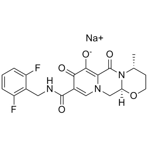 sodium (4R,12aS)-9-((2,6-difluorobenzyl)carbamoyl)-4-methyl-6,8-dioxo-3,4,6,8,12,12a-hexahydro-2H-pyrido[1',2':4,5]pyrazino[2,1-b][1,3]oxazin-7-olate