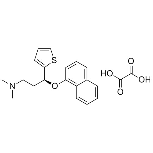 (S)-N,N-dimethyl-3-(naphthalen-1-yloxy)-3-(thiophen-2-yl)propan-1-amine oxalate
