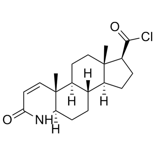 3-Oxo-4-aza-5α-androst-1-ene-17β-carboxylic Acid Chloride