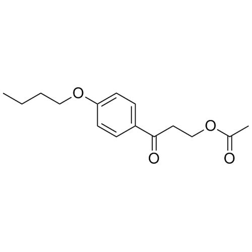 3-(4-butoxyphenyl)-3-oxopropyl acetate