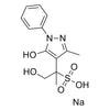 1-hydroxy-2-(5-hydroxy-3-methyl-1-phenyl-1H-pyrazol-4-yl)propane-2-sulfonic acid, sodium salt