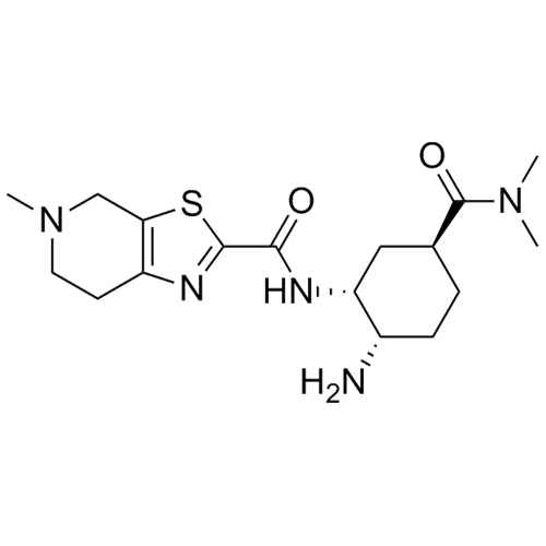 N-((1R,2S,5S)-2-amino-5-(dimethylcarbamoyl)cyclohexyl)-5-methyl-4,5,6,7-tetrahydrothiazolo[5,4-c]pyridine-2-carboxamide