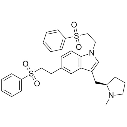 (R)-3-((1-methylpyrrolidin-2-yl)methyl)-1,5-bis(2-(phenylsulfonyl)ethyl)-1H-indole