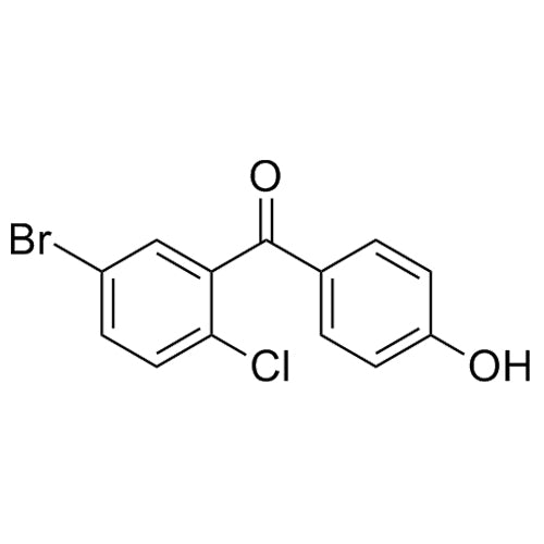 (5-bromo-2-chlorophenyl)(4-hydroxyphenyl)methanone