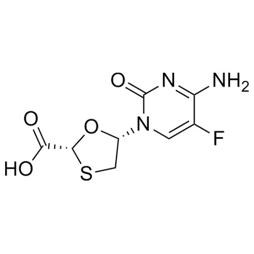 (2R,5S)-Emtricitabine Carboxylic Acid