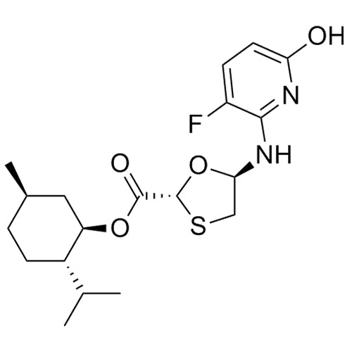 (2R,5R)-(1R,2S,5R)-2-isopropyl-5-methylcyclohexyl 5-((3-fluoro-6-hydroxypyridin-2-yl)amino)-1,3-oxathiolane-2-carboxylate