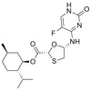 (2R,5S)-(1R,2S,5R)-2-isopropyl-5-methylcyclohexyl 5-((5-fluoro-2-oxo-1,2-dihydropyrimidin-4-yl)amino)-1,3-oxathiolane-2-carboxylate
