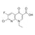 7-chloro-1-ethyl-6-fluoro-4-oxo-1,4-dihydro-1,8-naphthyridine-3-carboxylic acid
