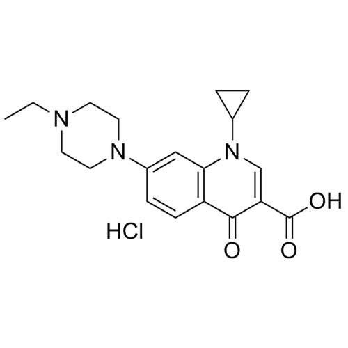 Desfluroenrofloxacin HCl