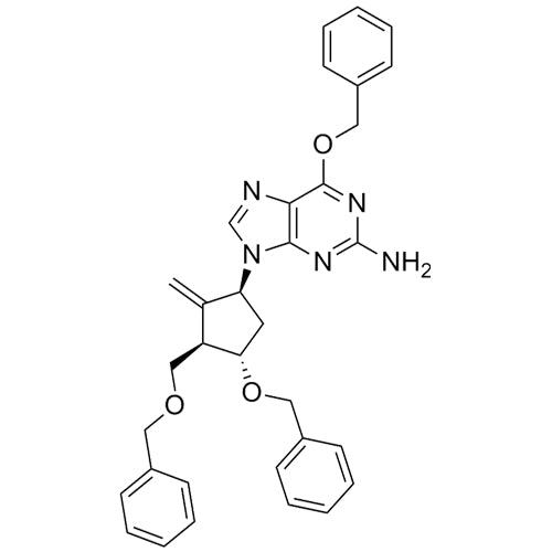 6-(benzyloxy)-9-((1S,3R,4S)-4-(benzyloxy)-3-((benzyloxy)methyl)-2-methylenecyclopentyl)-9H-purin-2-amine
