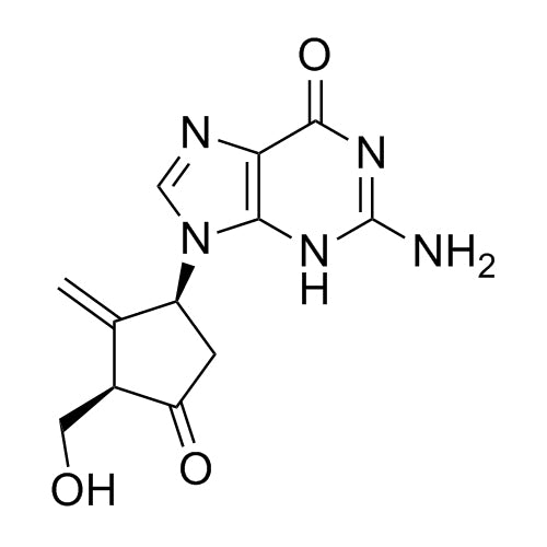 2-amino-9-((1S,3R)-3-(hydroxymethyl)-2-methylene-4-oxocyclopentyl)-3H-purin-6(9H)-one