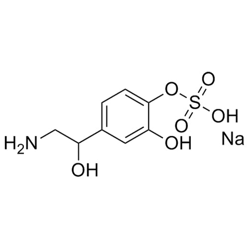 4-(2-amino-1-hydroxyethyl)-2-hydroxyphenyl hydrogen sulfate, sodium salt