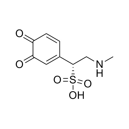 (R)-1-(3,4-dioxocyclohexa-1,5-dien-1-yl)-2-(methylamino)ethanesulfonic acid
