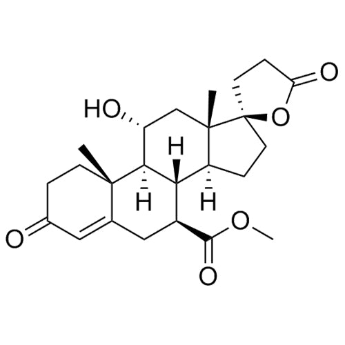 (2'R,7S,8S,9S,10R,11R,13S,14S)-methyl 11-hydroxy-10,13-dimethyl-3,5'-dioxo-1,2,3,4',5',6,7,8,9,10,11,12,13,14,15,16-hexadecahydro-3'H-spiro[cyclopenta[a]phenanthrene-17,2'-furan]-7-carboxylate