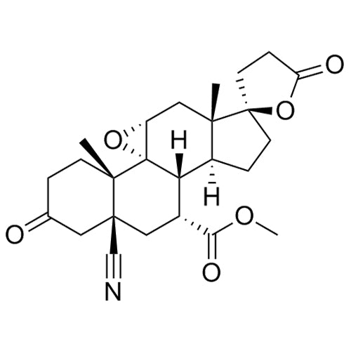 (2'R,4aS,4bR,5aR,6aS,9aS,9bR,10R,11aS)-methyl 11a-cyano-4a,6a-dimethyl-2,5'-dioxohexadecahydro-1H,3'H-spiro[cyclopenta[1,2]phenanthro[4,4a-b]oxirene-7,2'-furan]-10-carboxylate