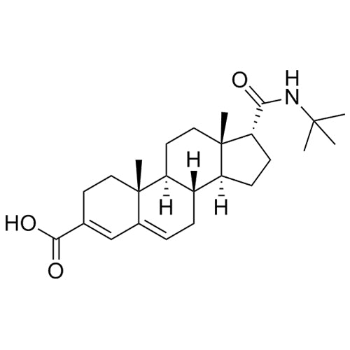 (8S,9S,10R,13S,14S,17R)-17-(tert-butylcarbamoyl)-10,13-dimethyl-2,7,8,9,10,11,12,13,14,15,16,17-dodecahydro-1H-cyclopenta[a]phenanthrene-3-carboxylic acid