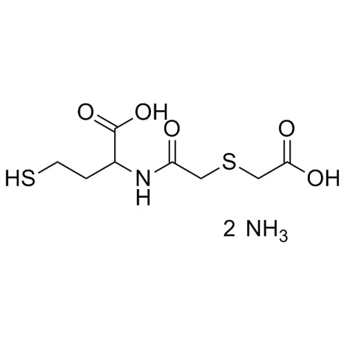 Erdosteine thioacid diammonium salt