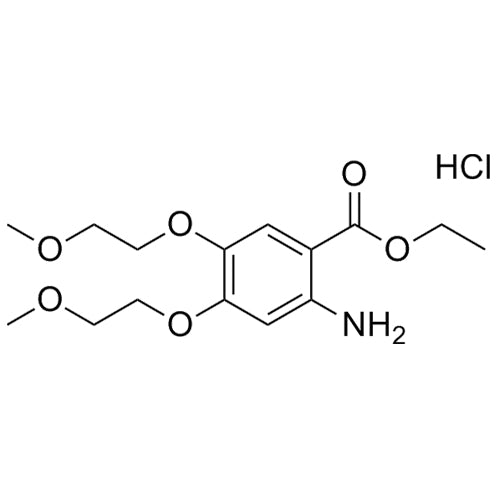 ethyl 2-amino-4,5-bis(2-methoxyethoxy)benzoate hydrochloride