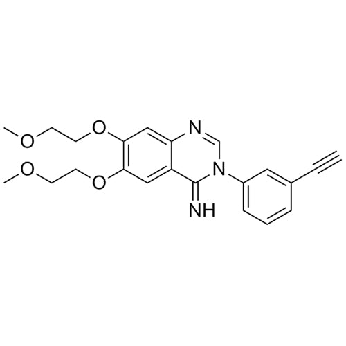 3-(3-ethynylphenyl)-6,7-bis(2-methoxyethoxy)quinazolin-4(3H)-imine